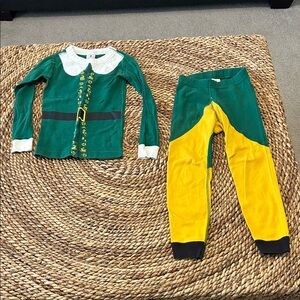 Hanna Andersson Buddy the Elf Pajama Set